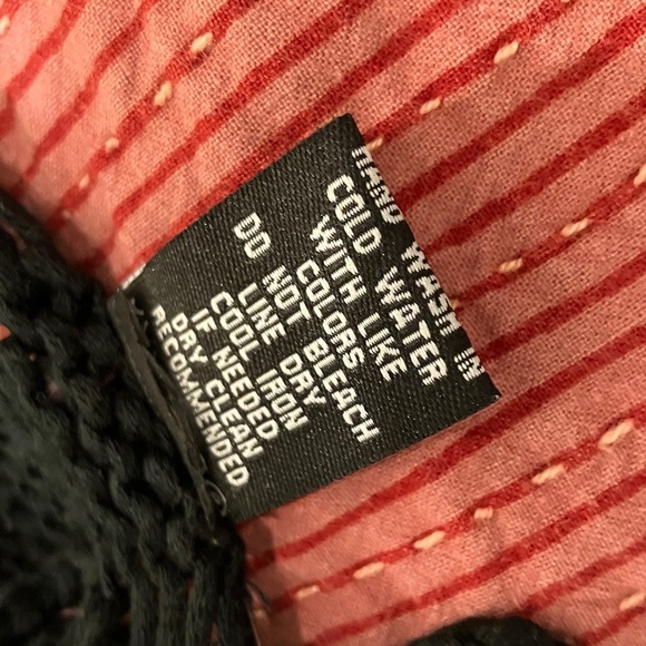 BCBGMaxAzria medium Womens New with tags Black Open-Knit Sweater - Picture 8 of 16